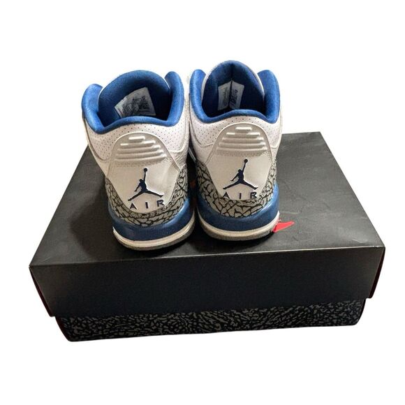 Nike Air‎ Jordan 3 Retro Washington Wizards White Blue DM0967-148 Youth Size 5Y - Picture 3 of 13